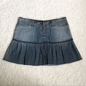 AE denim mini skirt